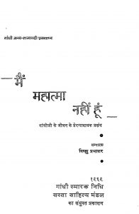 Mai Mahatma Nahi Hu by रंगनाथ दिवाकर - Rangnath Diwakar
