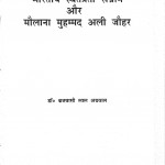 Bhartiya Swatantrata Sangaram Aur Maulana Mohammad Ali Jauhar by डॉ० ब्रजवासी लाल अग्रवाल - Do. Brjvasi Lal Agrwal