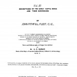 Corpus Inscriptionum Indicarum Vol 3  1970 ac 4616 by जॉन फिथ्फुल्ल फ्लीट सी. आई. ई. - John Fithfull Fleet C.I.E.