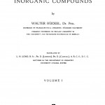Structural Chemistry Of Inorganic Compounds by वाल्टर हुच्केल - Walter Huckel