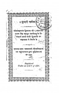 Sundari Sarvasva by प्रताप नारायण सिंह - Pratap Narayan Singh