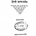 Hindi Kavya Darshan by हीरालाल तिवारी - Hiralal Tiwari