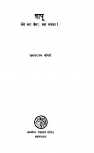 Bapu Mene Kya Dekha Kya Samjha by रामनारायण चौधरी - Ramanarayan Chaudhari