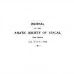 Journal Of The Asiatic Society Of Bengal Vol 26 (1930) Ac 3580 by