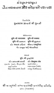 Sansprakrit-prakrit Jain vyakaran Aur Kosh Ki Parampra by विभिन्न लेखक - Various Authors