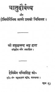 Dhatudorbaly by प्रफुल्लचन्द्र भड़ - Praphullachandra Bhad