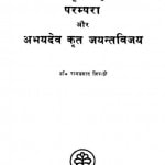 Jain Sanskrit Mahakavya Prampara Aur Abhaydev Krit Jyant Vijay by रामप्रसाद त्रिपाठी - RamPrasad Tripathi