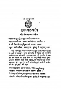 Pujan Path Pardeep by पं. हीरालाल जैन सिद्धान्त शास्त्री - Pt. Hiralal Jain Siddhant Shastri