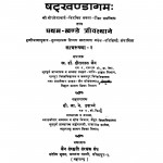 Shatkhandagam  by डॉ हीरालाल जैन - Dr. Hiralal Jain