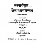 Tatwarth Sutr Jainagam Samanway  by आत्माराम जी महाराज - Aatnaram Ji Maharaj