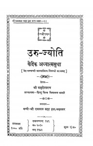 Uroo Jyoti Vaidik Adhyatmasudha by वासुदेवशरण-Vasudevsharan