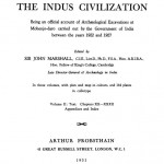Mohenjo Daro And The Indus Civilization Vol 2 (1931) Ac 4487 by सर जॉन मार्शल - Sr John Marshall