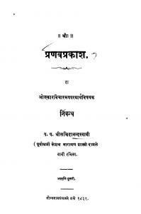 Pranav Prakaash by सच्चिदानन्द स्वामी - Sachchidanand Swami