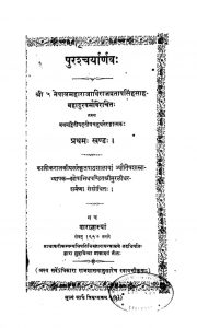 पुरश्चर्यार्णव - खण्ड 1 - Purashcharyaarnav - Khand 1