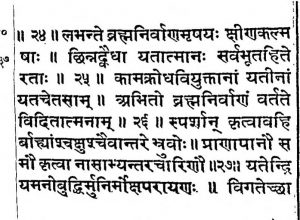 श्रीमद भगवद्गीता (पञ्चरत्नानि) - Shri Madh Bhagvat Dita (pachratnani)