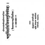 चतुर्विंशति जिनस्तुति संग्रह - Chaturvinshati Jinstuti Sangrah