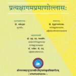 Pratyakshaagamapramaanollaasah by प्रो. भवेन्द्रझा - Prof. Bhavendra Jha